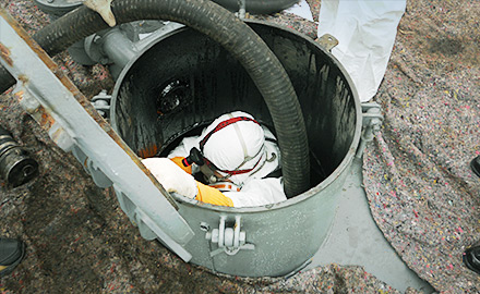 Tank cleaning